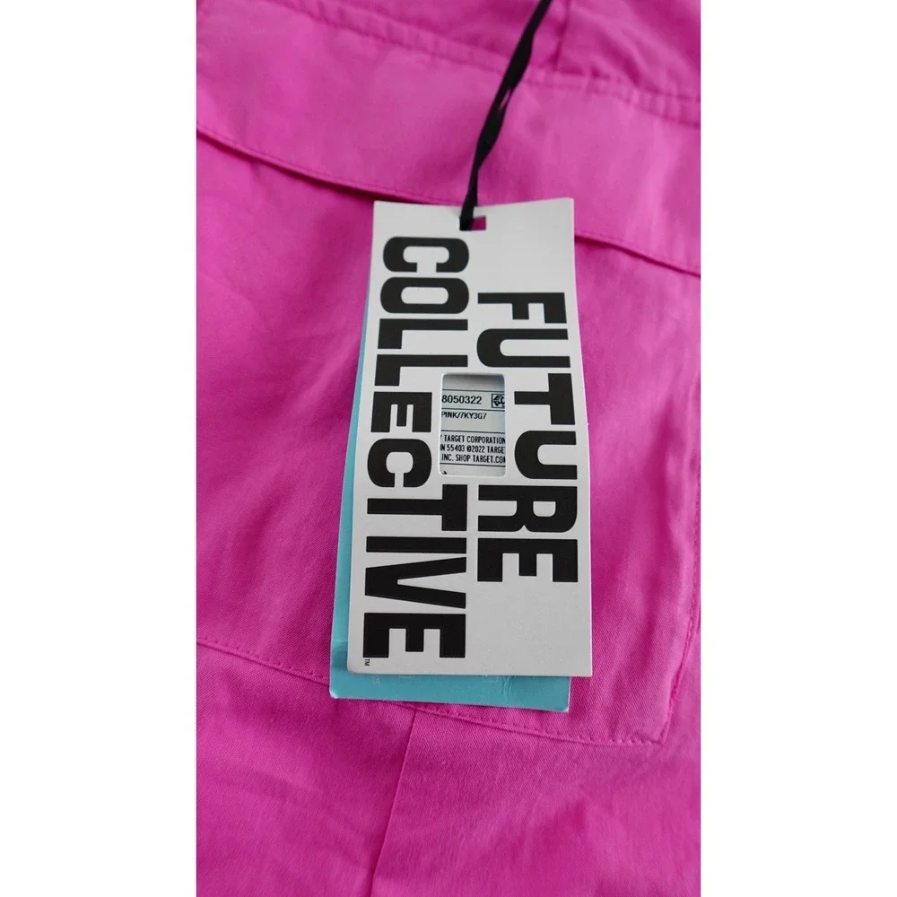 Future Collective x Gabriella Karefa-Jo Womens Size 16 Cargo Mini Skirt in Pink